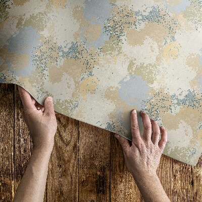 Tapis vinyle Taches peintes abstraites et délicates