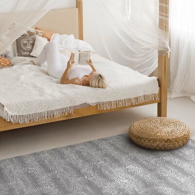 Tapis vinyle rectangulaire Rayures régulières de style bohème