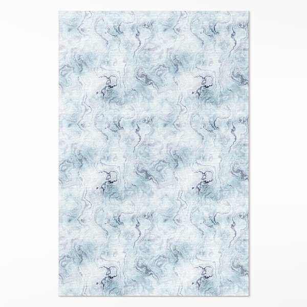 Tapis vinyle Encre renversée, abstraction élégante