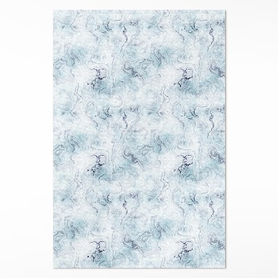 Tapis vinyle Encre renversée, abstraction élégante