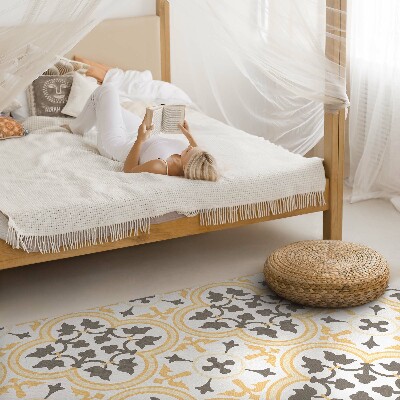 Tapis vinyle Carreaux portugais de style estival