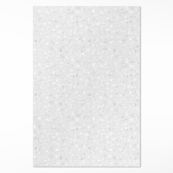 Tapis vinyle rectangulaire Pierre décorative légère, grès délicat