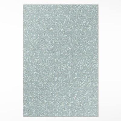 Tapis vinyle Feuilles de noyer subtiles de style bohème