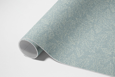 Tapis vinyle Feuilles de noyer subtiles de style bohème