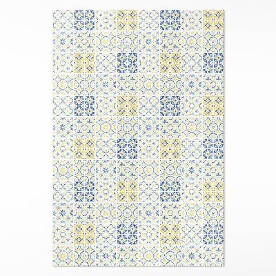 Tapis vinyle Carreaux à motifs de mosaïque espagnole