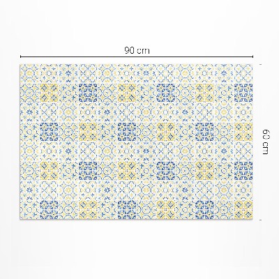 Tapis vinyle Carreaux à motifs de mosaïque espagnole