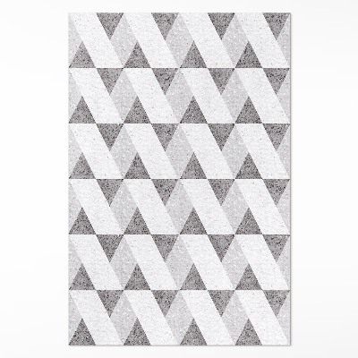 Tapis vinyle Carreaux de pierre géométriques