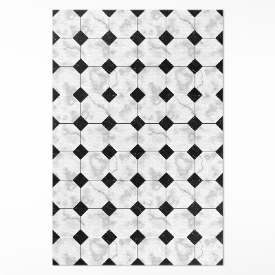 Tapis vinyle Modèles de carreaux de marbre à la mode