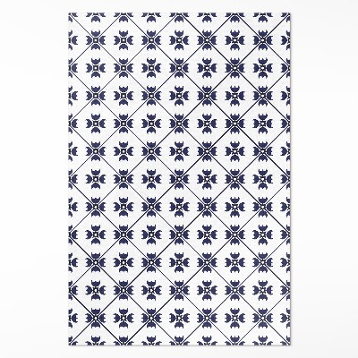 Tapis vinyle rectangulaire Carreaux décoratifs en mosaïque ornementale