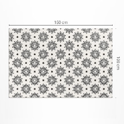 Tapis vinyle Petits mandalas motif bohème oriental