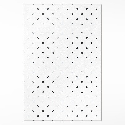 Tapis vinyle rectangulaire Motif bohème minimaliste