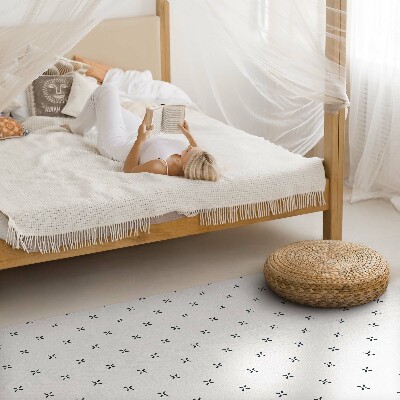 Tapis vinyle rectangulaire Motif bohème minimaliste