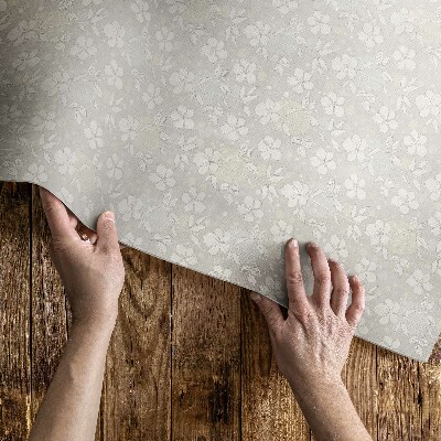 Tapis vinyle Petites fleurs bohèmes délicates des champs