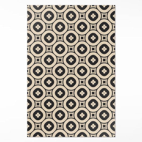 Tapis vinyle Motif de carreaux géométriques