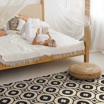 Tapis vinyle Motif de carreaux géométriques