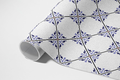 Tapis vinyle rectangulaire Carreaux décoratifs grecs