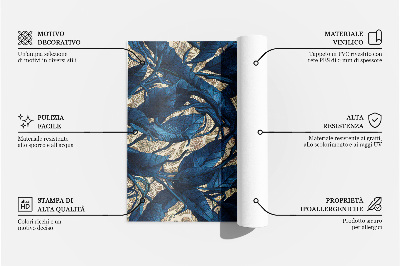 Tapis vinyle rectangulaire Un motif inspiré de la flore et de la faune marines