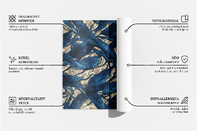 Tapis vinyle rectangulaire Un motif inspiré de la flore et de la faune marines