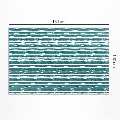Tapis vinyle Motif abstrait peint avec des lignes