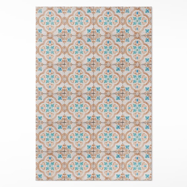 Tapis vinyle Belle mosaïque de conception antique