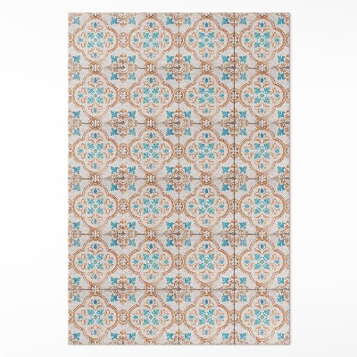 Tapis vinyle Belle mosaïque de conception antique