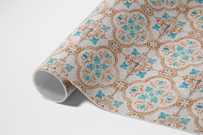 Tapis vinyle Belle mosaïque de conception antique