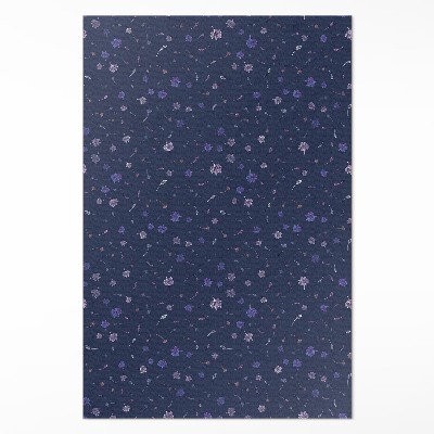 Tapis vinyle Petites fleurs sauvages bohèmes