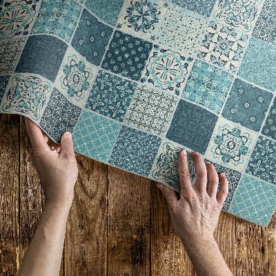Tapis vinyle Carreaux décoratifs en mosaïque à motifs