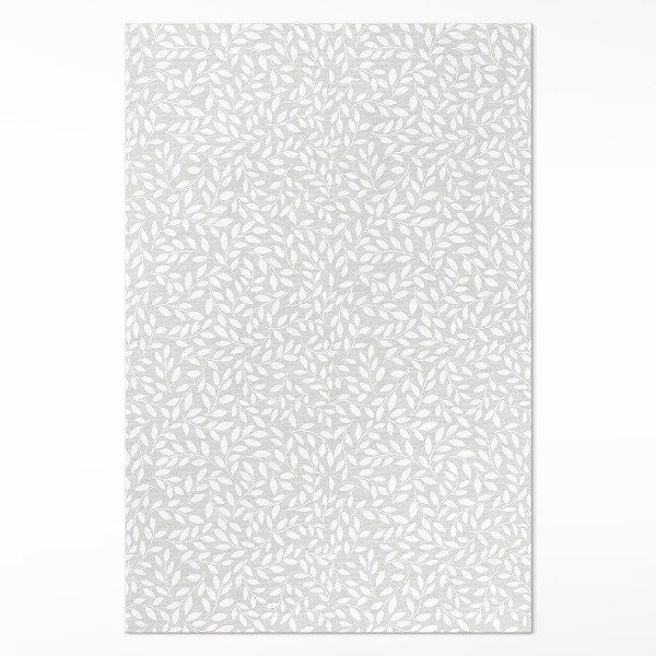 Tapis vinyle Petites branches, style bohème délicat