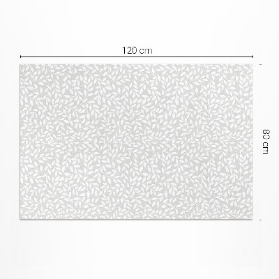Tapis vinyle Petites branches, style bohème délicat