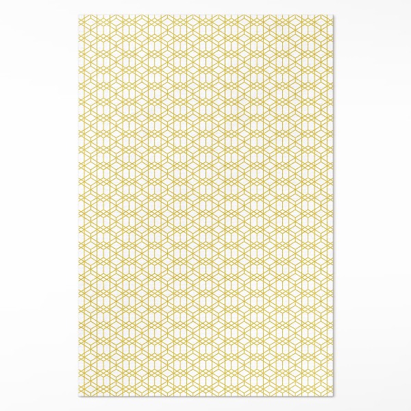 Tapis vinyle rectangulaire Motif linéaire moderne