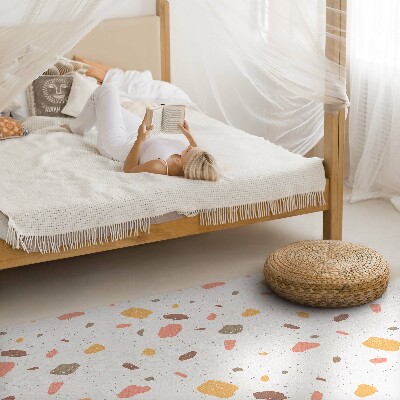 Tapis vinyle Dalle en grès pastel