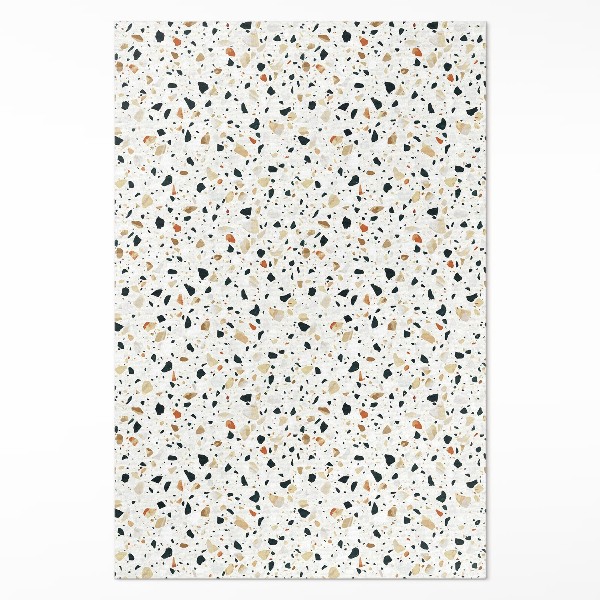 Tapis vinyle rectangulaire Dalle décorative en grès cérame