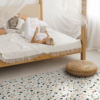 Tapis vinyle rectangulaire Dalle décorative en grès cérame