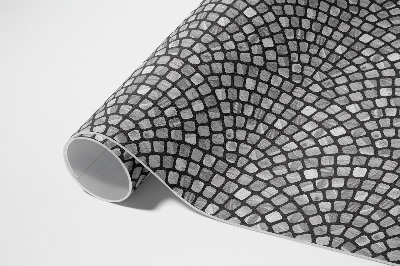 Tapis vinyle rectangulaire Mosaïque fine en pierre