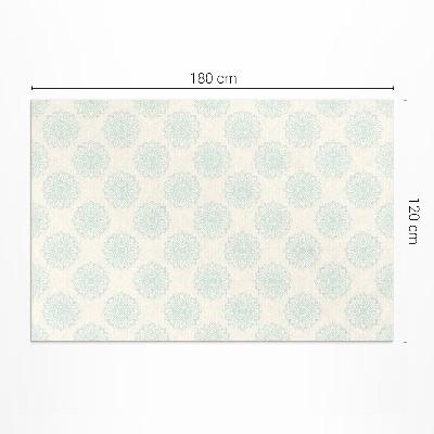 Tapis vinyle rectangulaire Motif floral de tournesol lumineux