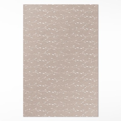 Tapis vinyle Petites feuilles et brindilles bohèmes délicates