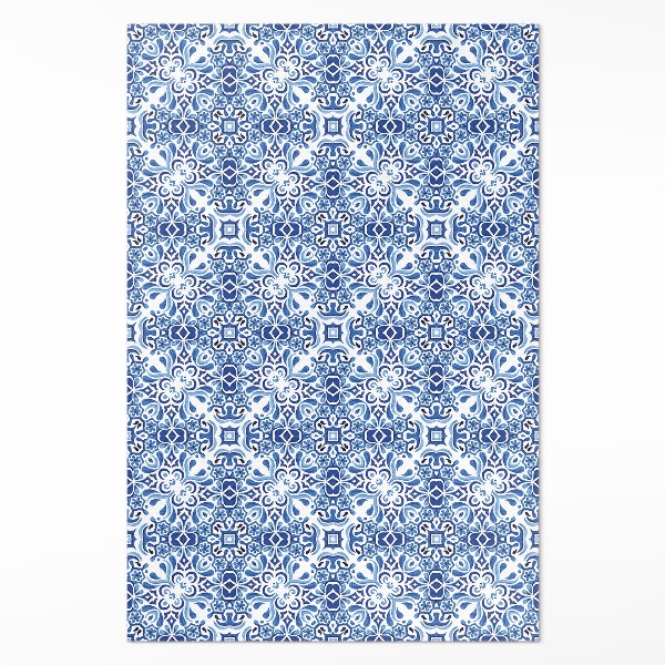 Tapis vinyle Carreaux ornementaux portugais