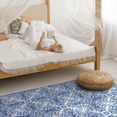 Tapis vinyle Carreaux ornementaux portugais