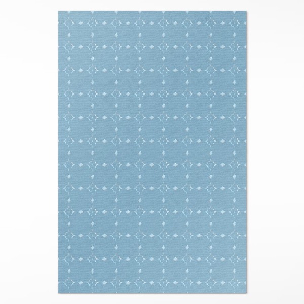 Tapis vinyle rectangulaire Un petit motif régulier et subtil