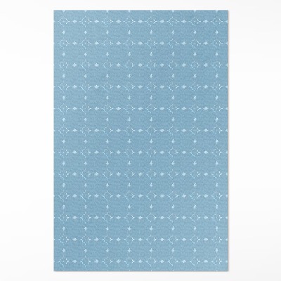 Tapis vinyle rectangulaire Un petit motif régulier et subtil