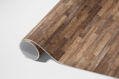 Tapis vinyle rectangulaire Parquet en bois élégant