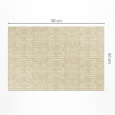 Tapis vinyle rectangulaire Motifs irréguliers style bohème