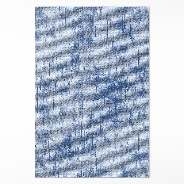 Tapis vinyle Fond en tissu imitation denim