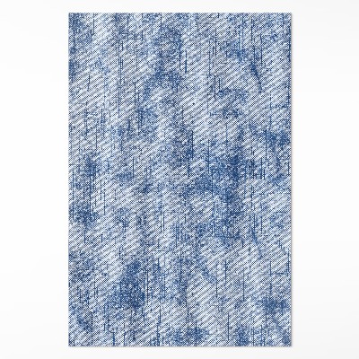 Tapis vinyle Fond en tissu imitation denim