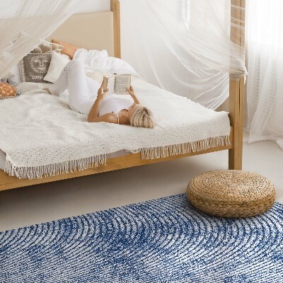 Tapis vinyle Fond en tissu imitation denim