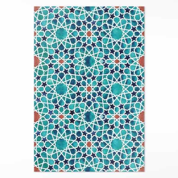 Tapis vinyle Belle mosaïque avec des étoiles