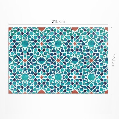 Tapis vinyle Belle mosaïque avec des étoiles