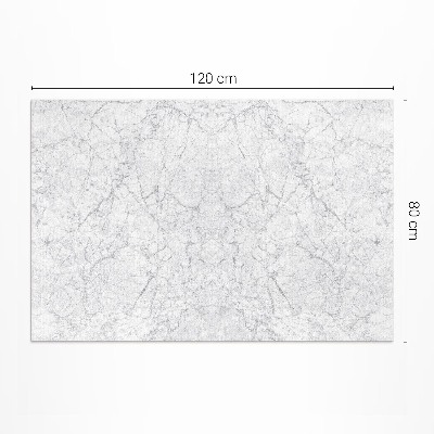 Tapis vinyle rectangulaire Pierre décorative claire et marbre élégant