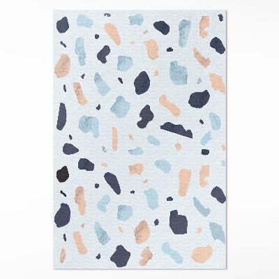 Tapis vinyle Grès décoratif aux couleurs pastel